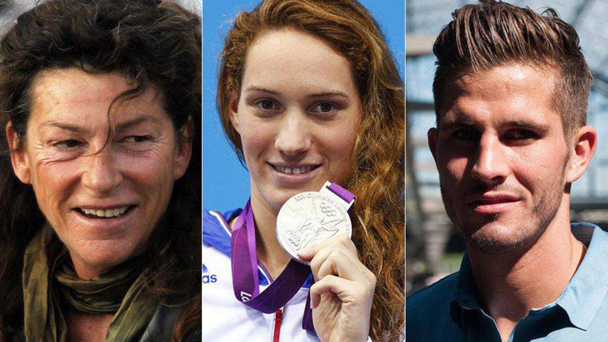 Florence Arthaud Alexis Vastine Camille Muffat Reuters