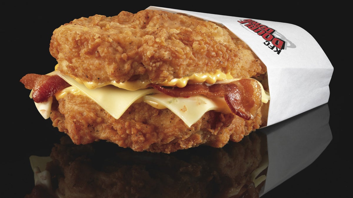 Food KFC Bunless Sandwich