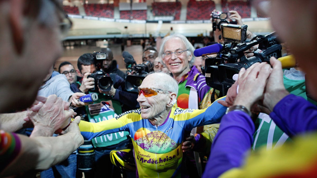 France Centenarian Cyclist