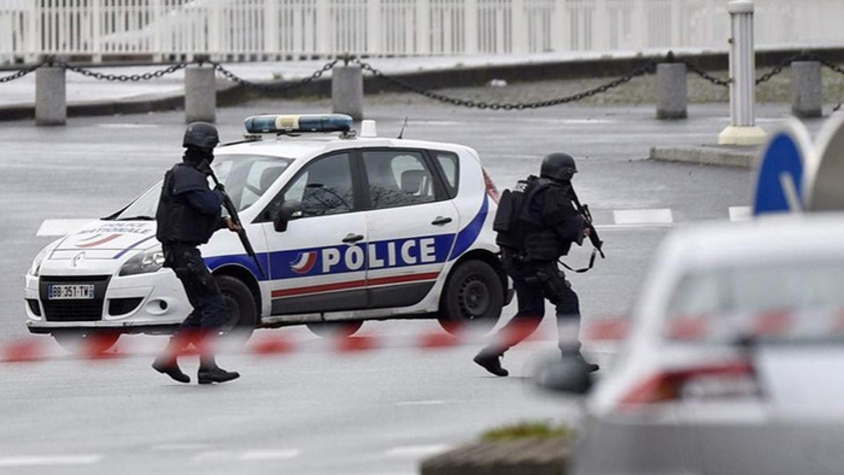 French President Francois Hollande said extra police were immediately deployed at industrial sites around the nation following Friday's attack. (Reuters)