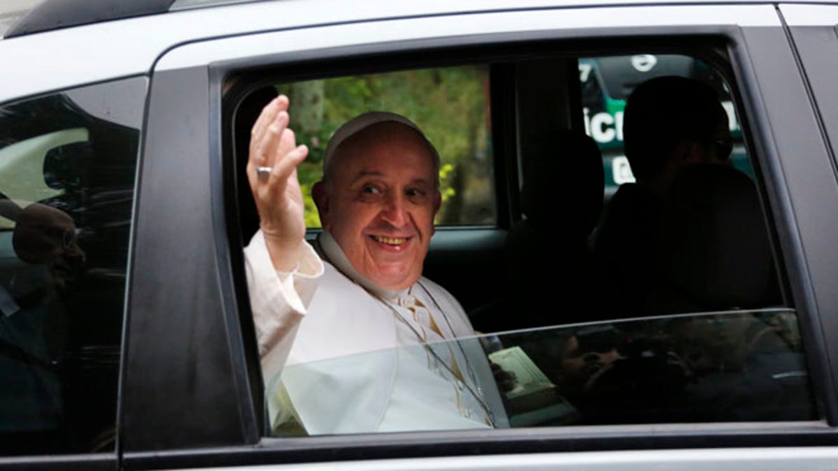 APTOPIX Brazil Pope