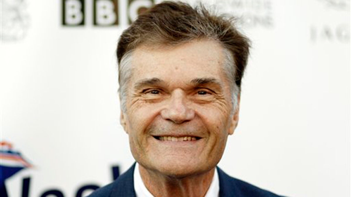 Fred Willard played Donald Trump's deceased father.