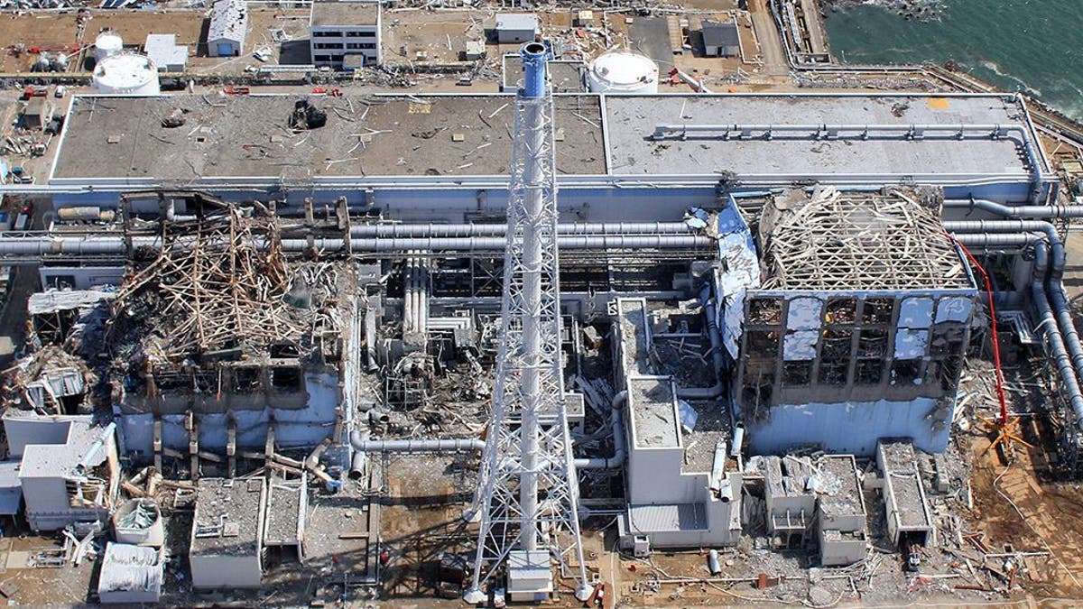 An aerial view of the Fukushima Daiichi Nuclear Power Station is seen in Fukushima Prefecture in this photo taken by the Air Photo Service on March 24, 2011. Japanese Prime Minister Naoto Kan said on April 1, 2011 he was ready for a long fight to bring a quake-hit nuclear plant under control but was convinced Japan would overcome the world's worst nuclear crisis since the Chernobyl disaster in 1986. Picture taken on March 24, 2011.   Mandatory Credit REUTERS/Air Photo Service (JAPAN - Tags: DISASTER ENERGY BUSINESS) NO COMMERCIAL USE. FOR EDITORIAL USE ONLY. NOT FOR SALE FOR MARKETING OR ADVERTISING CAMPAIGNS. MANDATORY CREDIT - GM1E7411IBB01