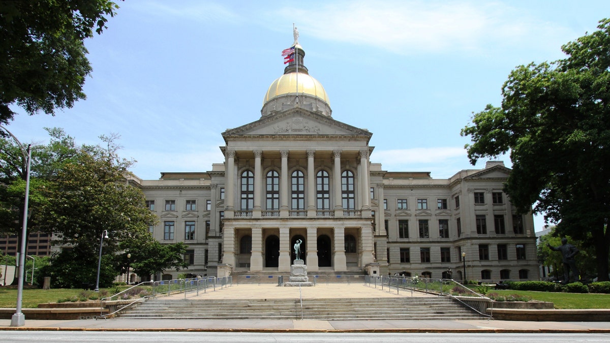The Georgia state Capitol. <a href=