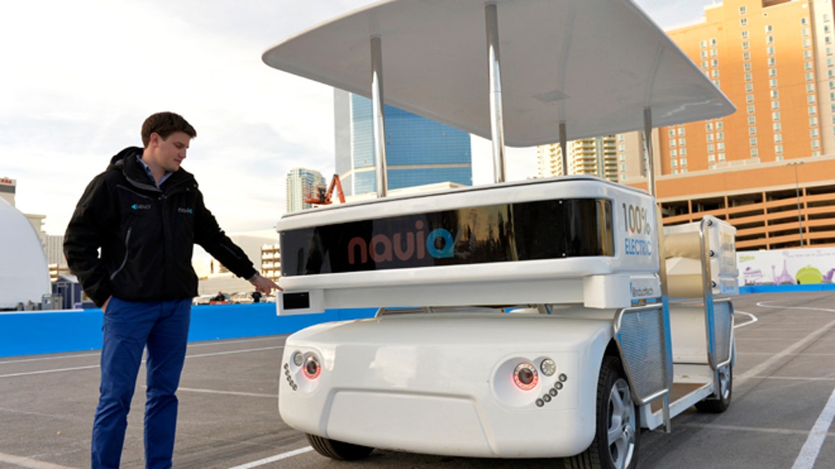 Gadget Show Driverless Shuttle