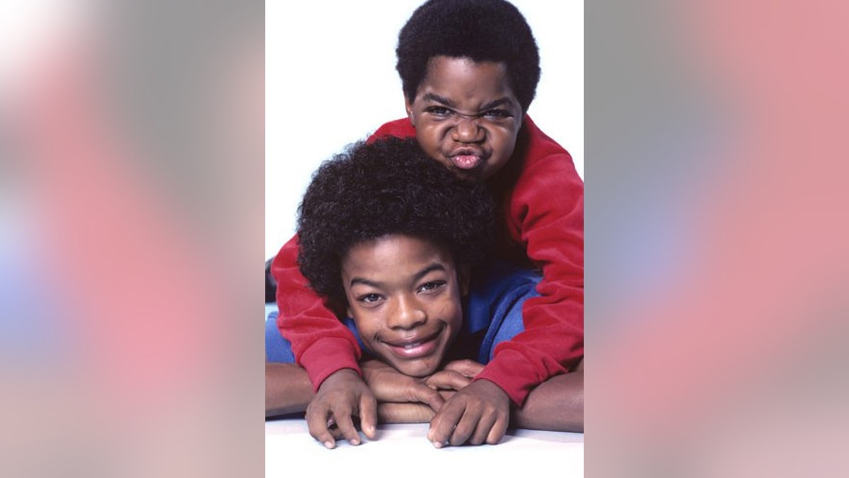 Gary Coleman, as Arnold Jackson, poses with on-screen brother Todd Bridges, who played Willis Jackson. Arnold would often ask his brother, 