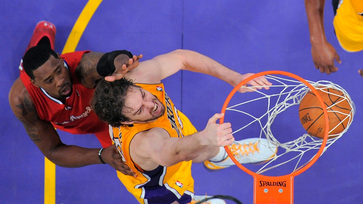 NBA CLIPPERS-LAKERS