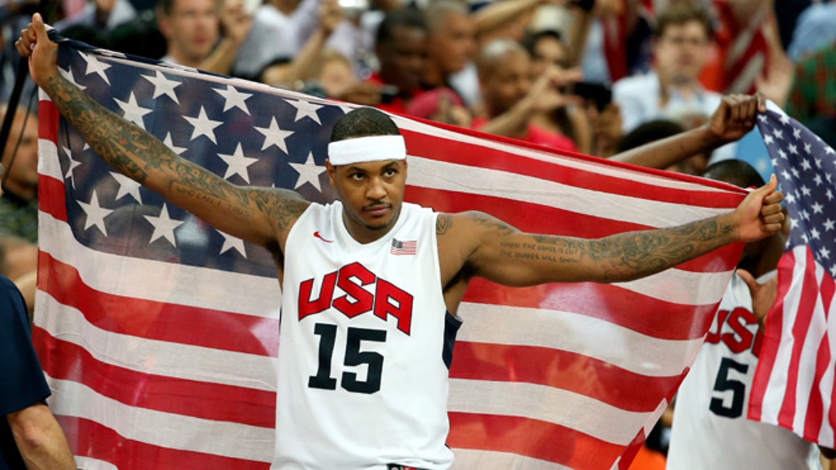 Kevin Durant and Carmelo Anthony lead US Olympic basketball team, USA  basketball team