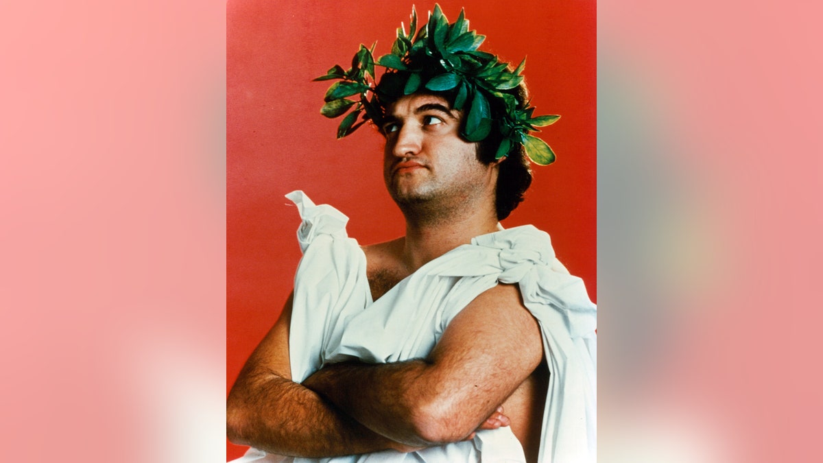 John Belushi publicity portrait for the film 'Animal House', 1978. (Photo by Universal/Getty Images)