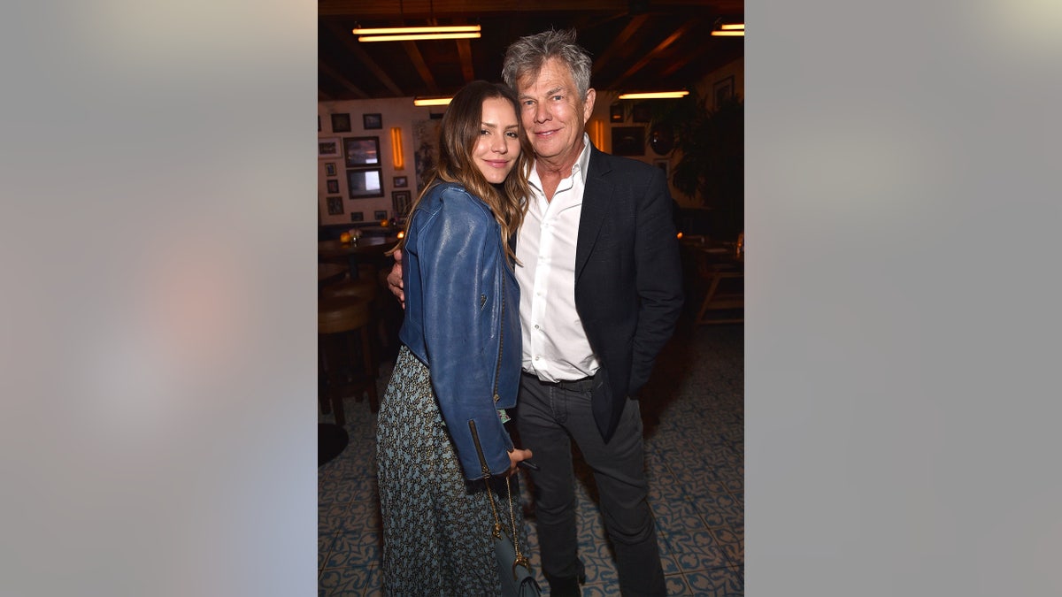 Getty ET Handout Katharine McPhee and David Foster