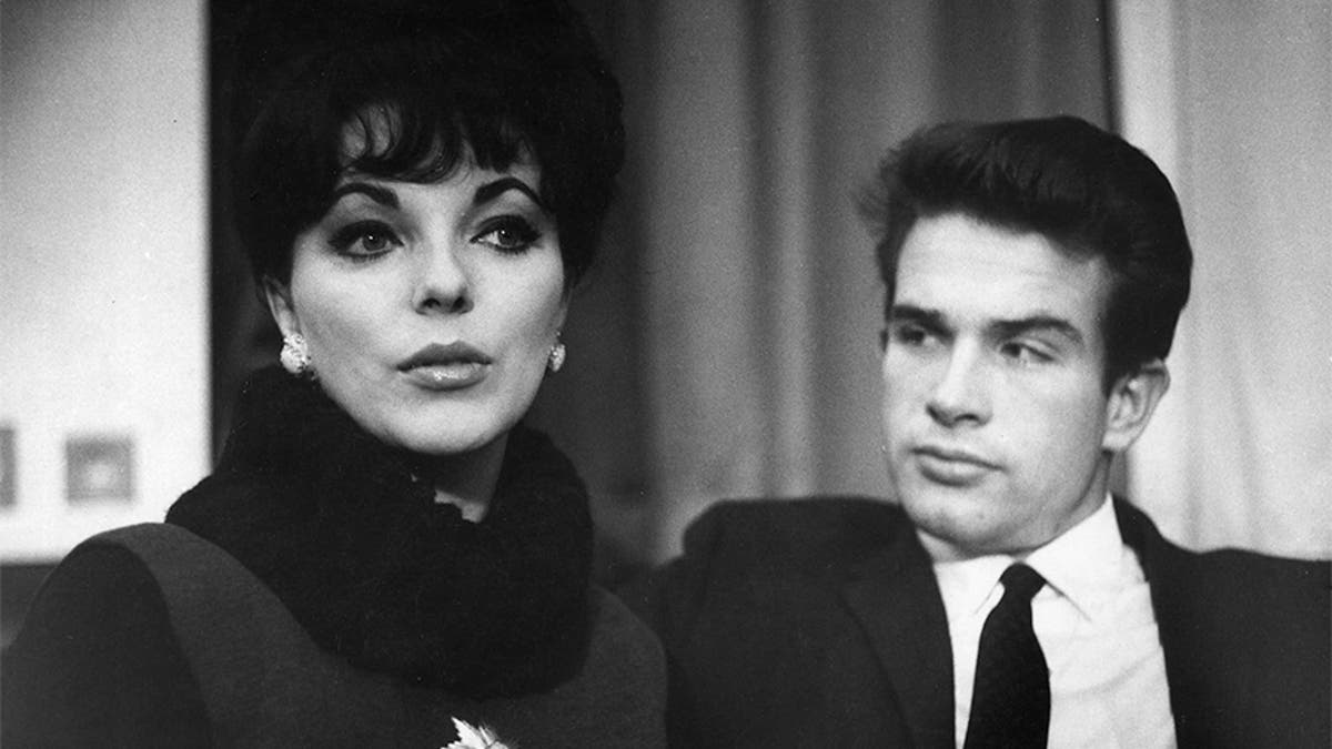 Getty Joan Collins Warren Beatty