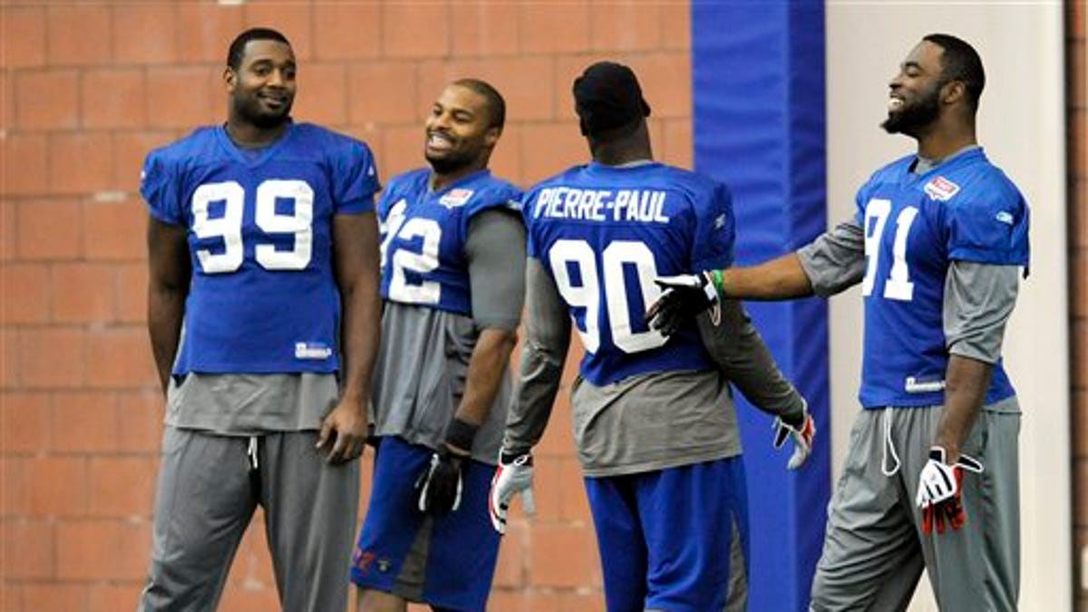Giants Front Four Football