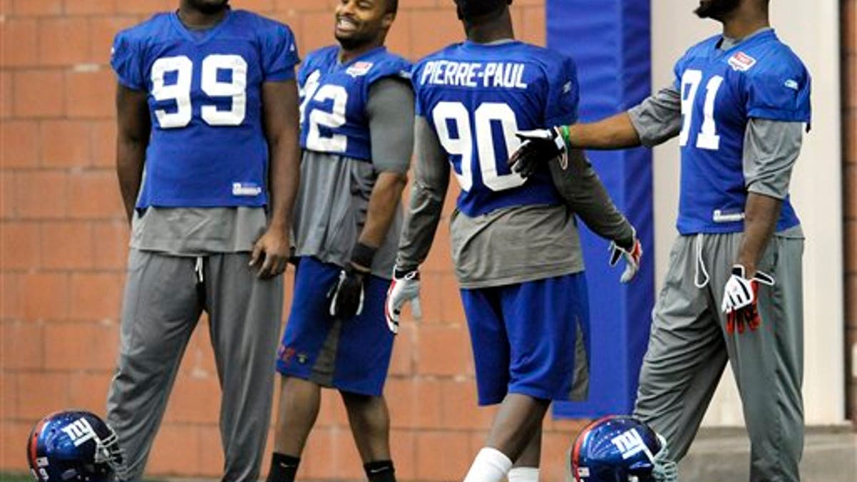 Giants Front Four Football