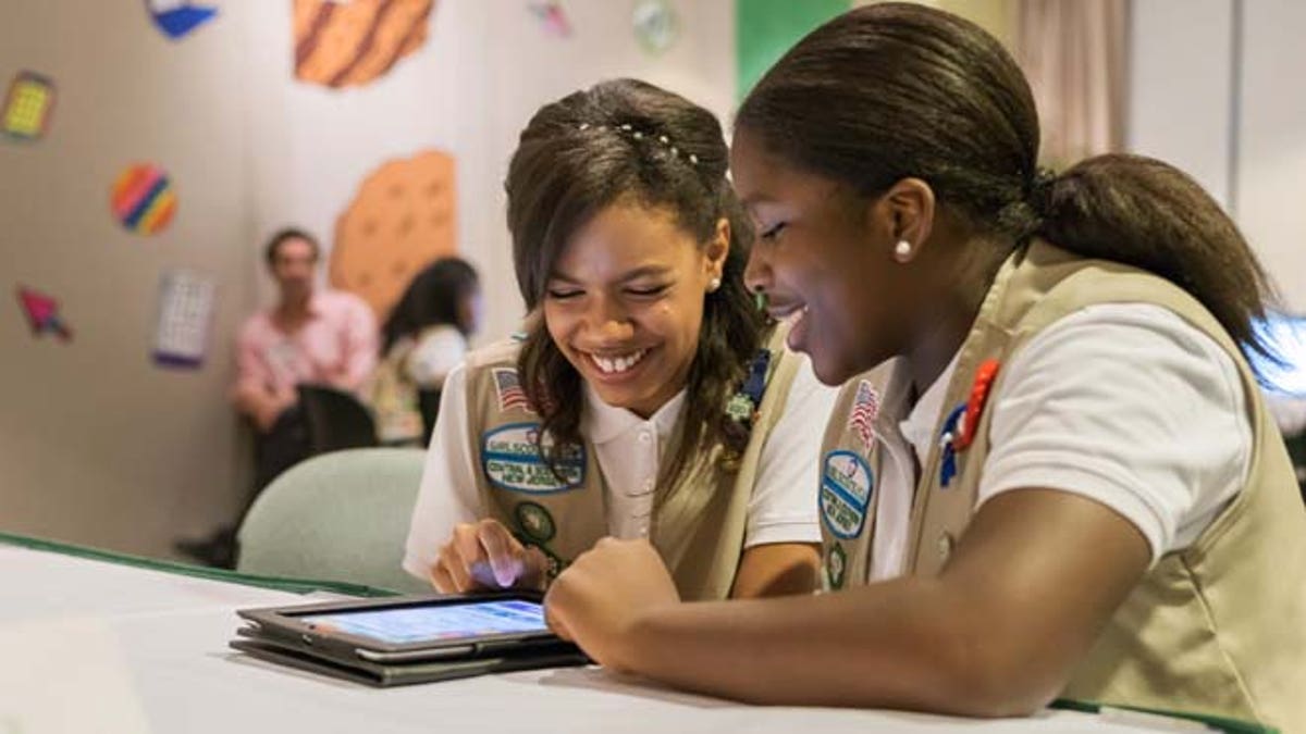 Girl Scouts Go Digital