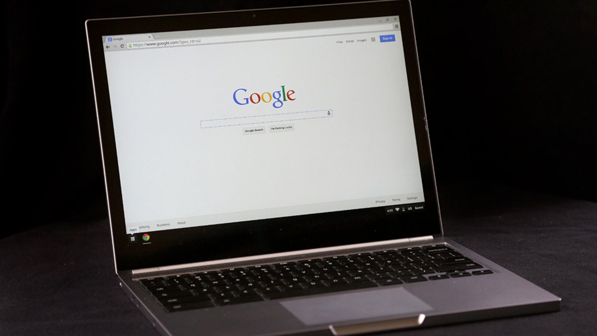 Google Chromebook Pixel laptop. 