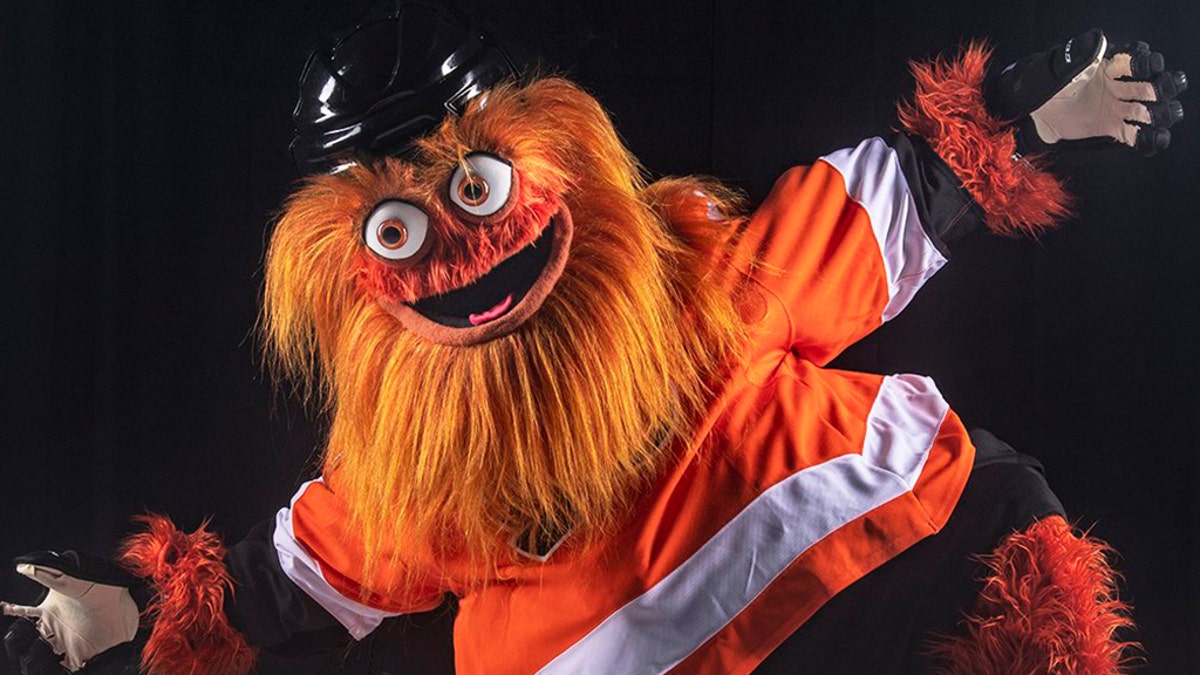 The Philadelphia Flyers inveiled the team's new mascot named Gritty