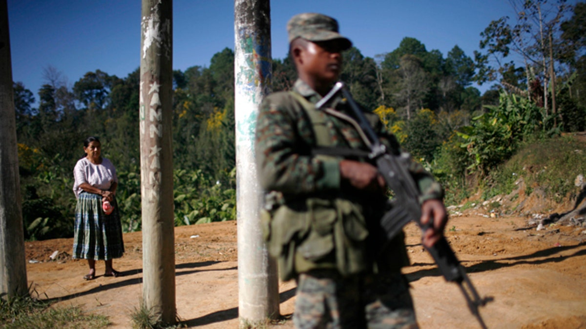 APTOPIX Guatemala State of Siege