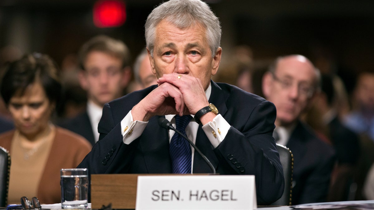 Panel Senat menyatakan memberikan suara pada pencalonan Hagel sebagai GOP mengklaim lebih banyak informasi