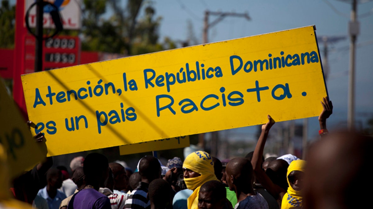 APTOPIX Haiti Stripping Citizenship