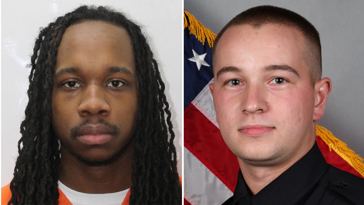 Metropolitan Nashville Police officer Andrew Delke and Daniel Hambrick. Delke shot Hambrick after a traffic stop