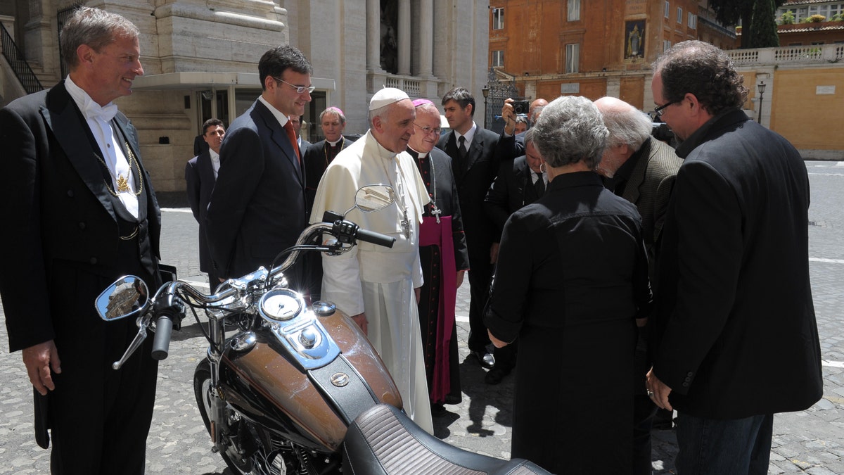 Vatican Pope Harley Jacket