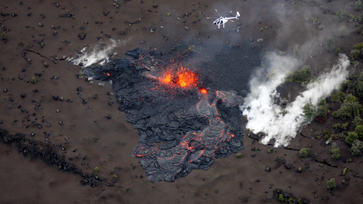 Hawaii-Volcano Eruption