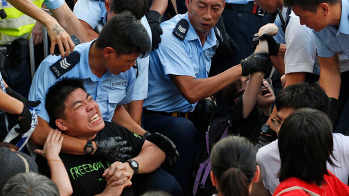 Hong Kong Democracy Showdown