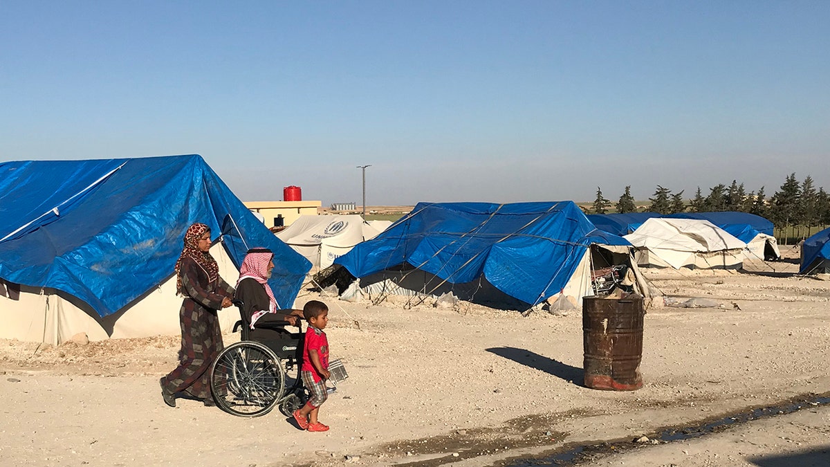 ISIS widows living in the Ein Essa displacement camp face an uncertain future.