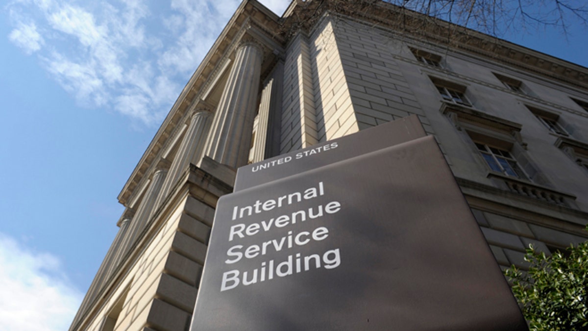 March 22, 2013: Shows the exterior of the Internal Revenue Service building in Washington. 