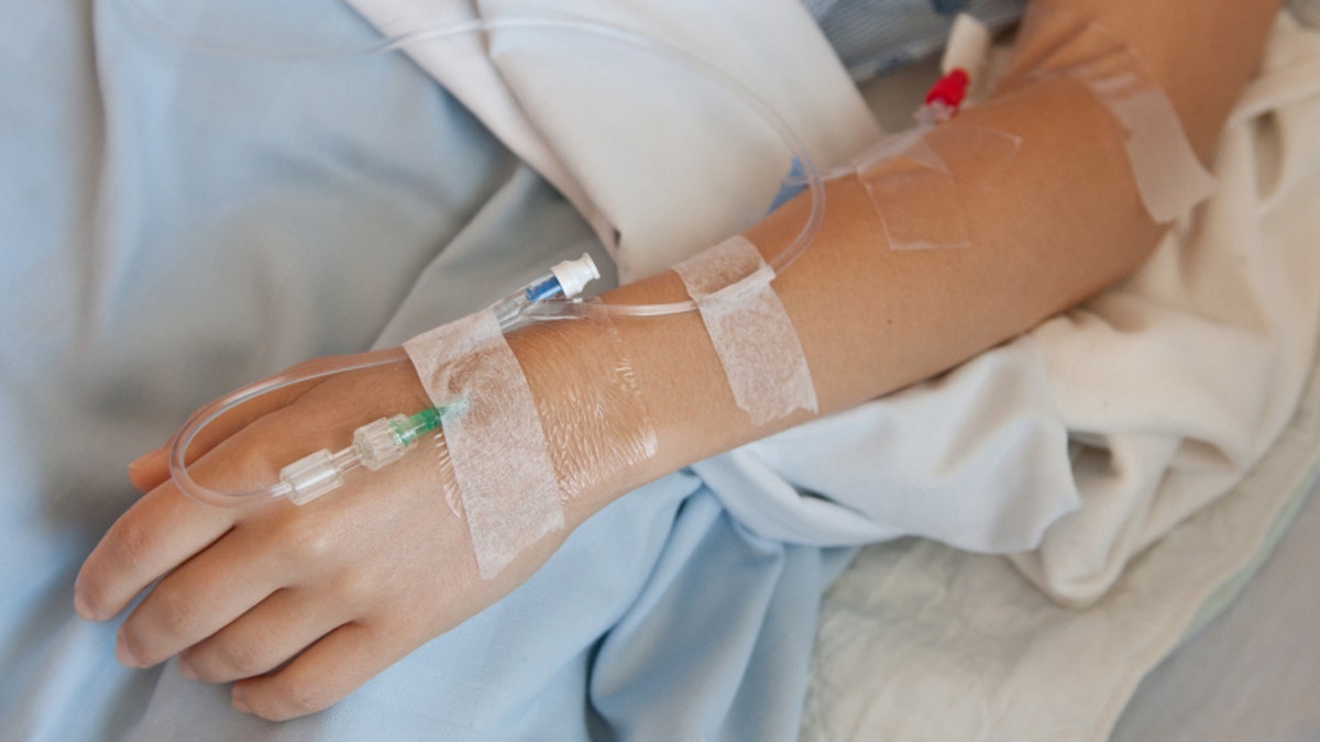 IV in Arm and Hand