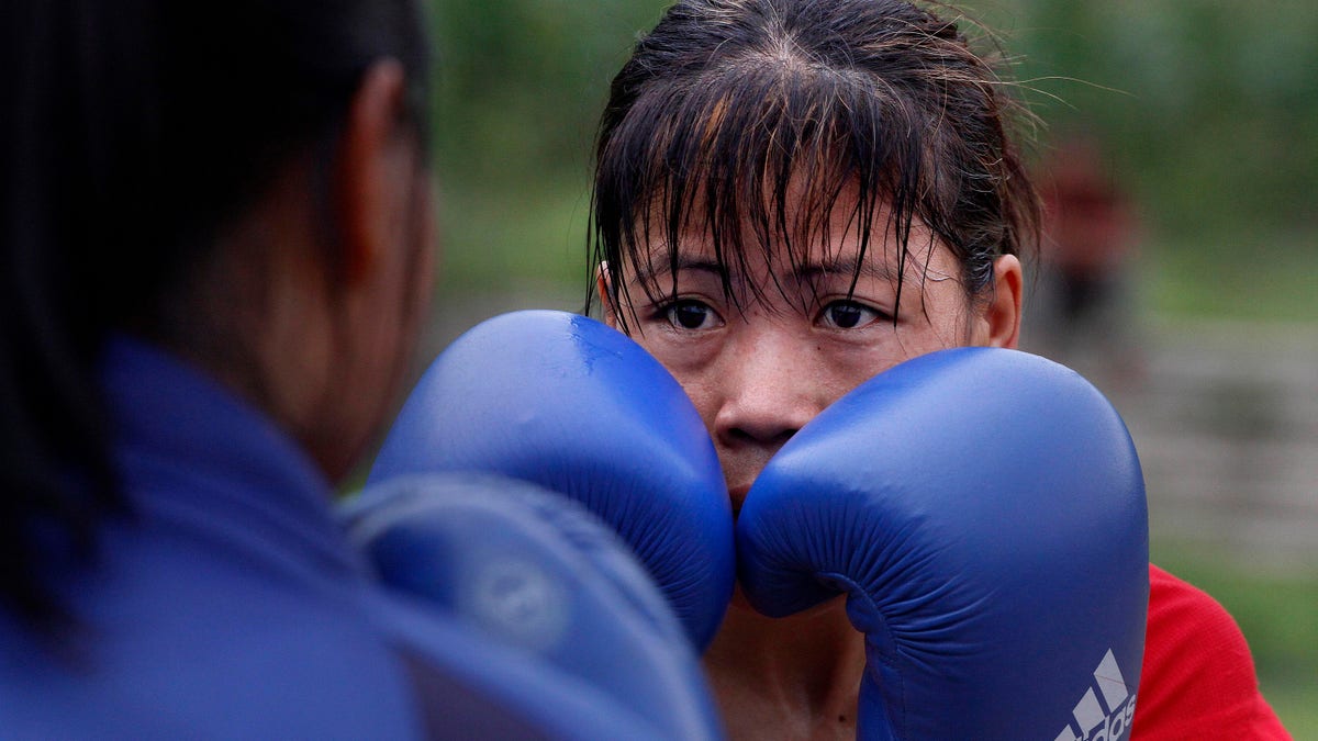 India Shot Olympics Boxing