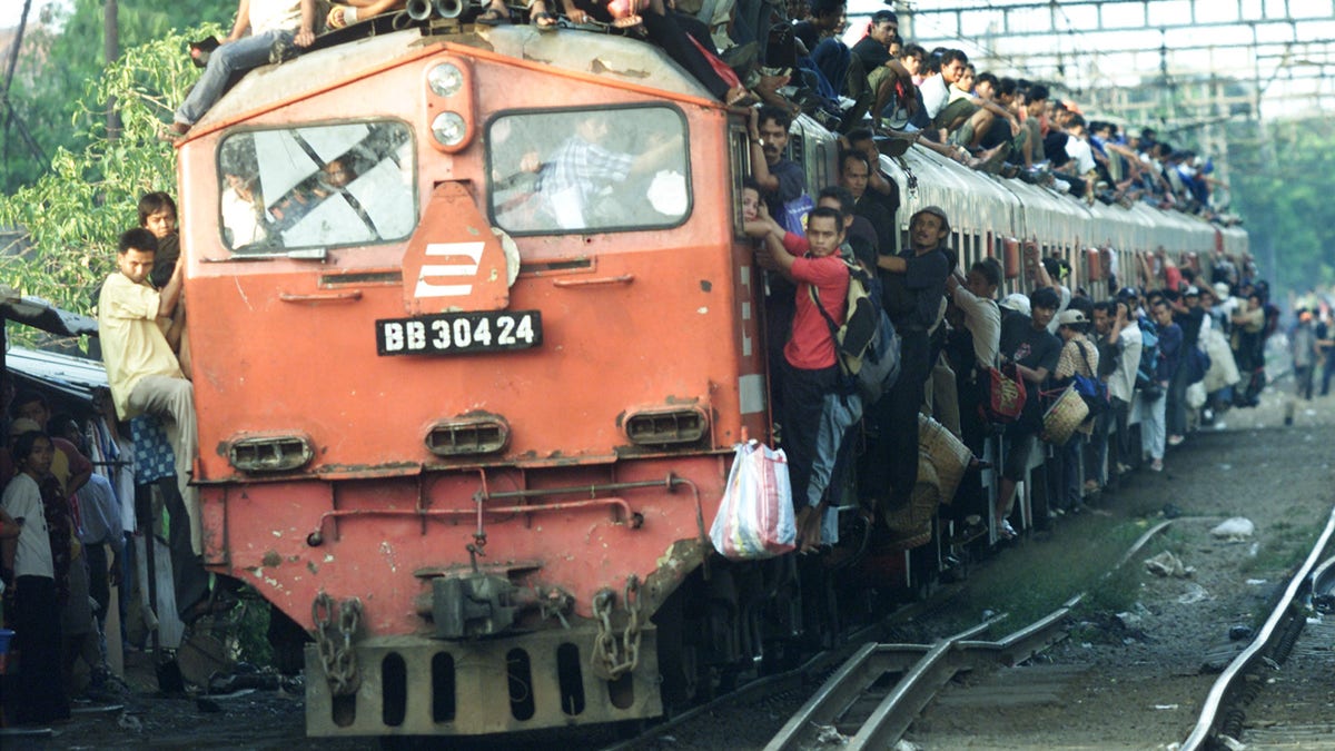 Indonesia Train Roof Riders