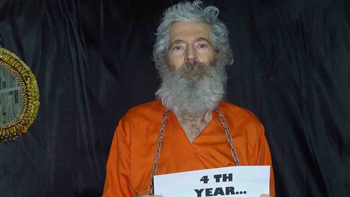 This undated handout photo provided by the family of Robert Levinson after they received it in April 2011, shows retired-FBI agent Robert Levinson. 