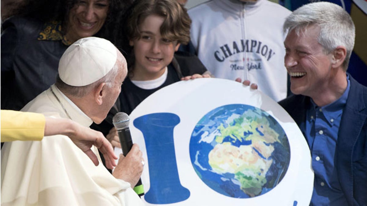 Italy Pope Earth Day