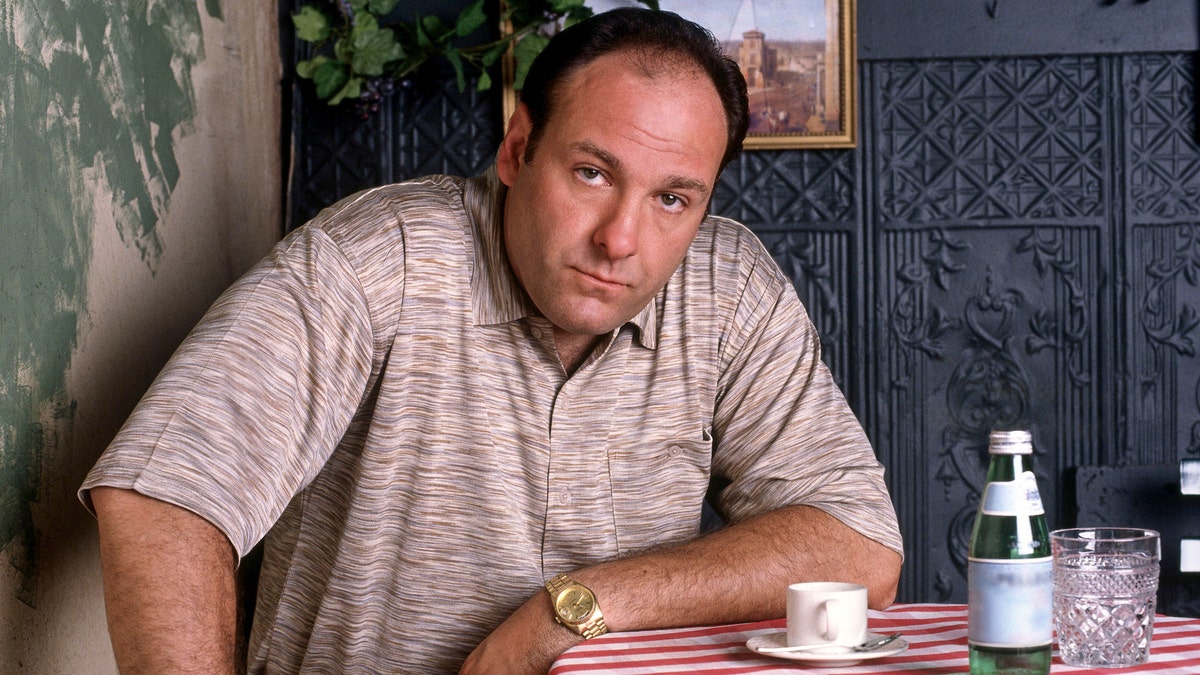 FILE - This 1999 file photo provided by HBO, shows James Gandolfini as mob boss Tony Soprano, in an episode from the first season of the HBO cable television mob series, 