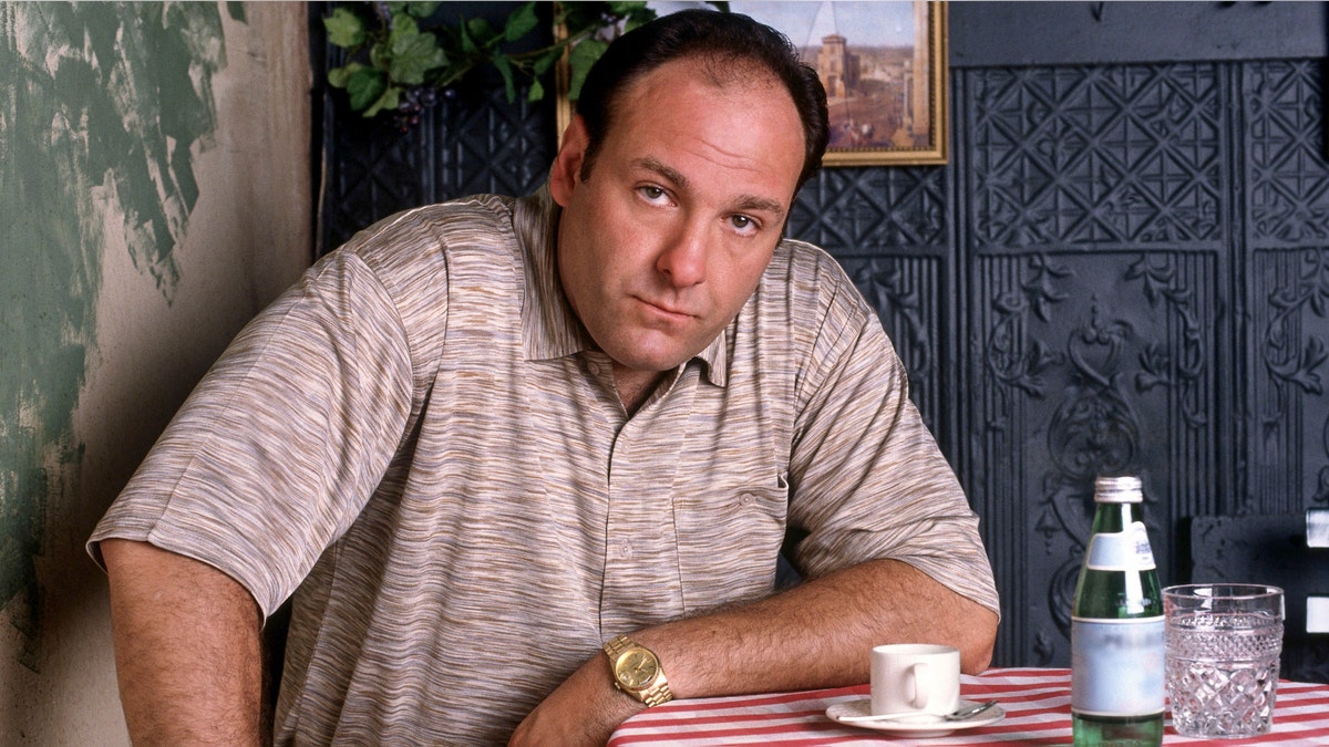 FILE - This 1999 file photo provided by HBO, shows James Gandolfini as mob boss Tony Soprano, in an episode from the first season of the HBO cable television mob series, 