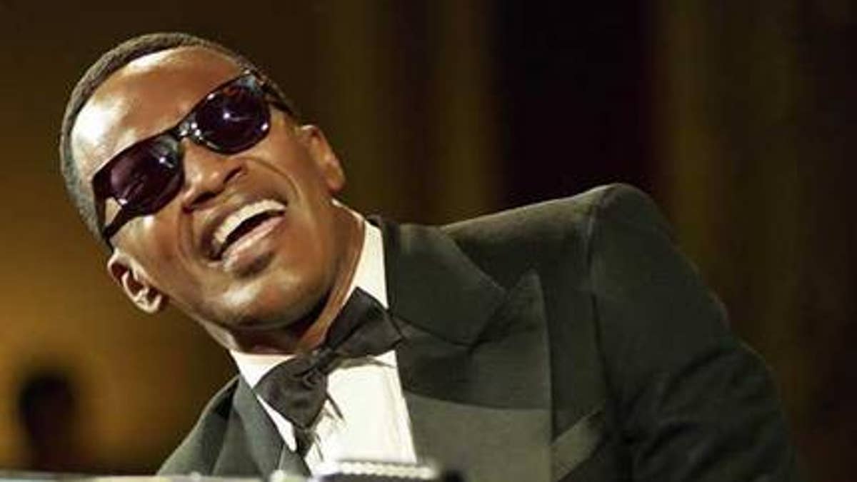 Jamie Foxx as Ray Charles in 2004's "Ray."