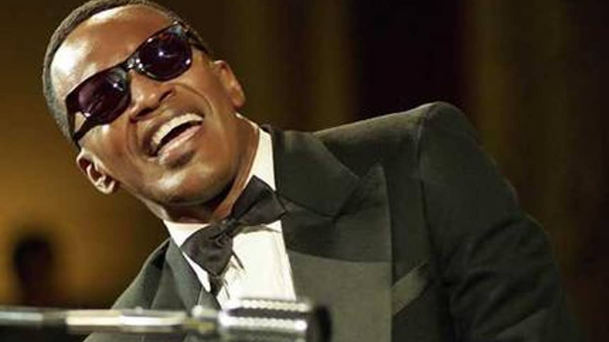 Jamie Foxx as Ray Charles in 2004's "Ray."