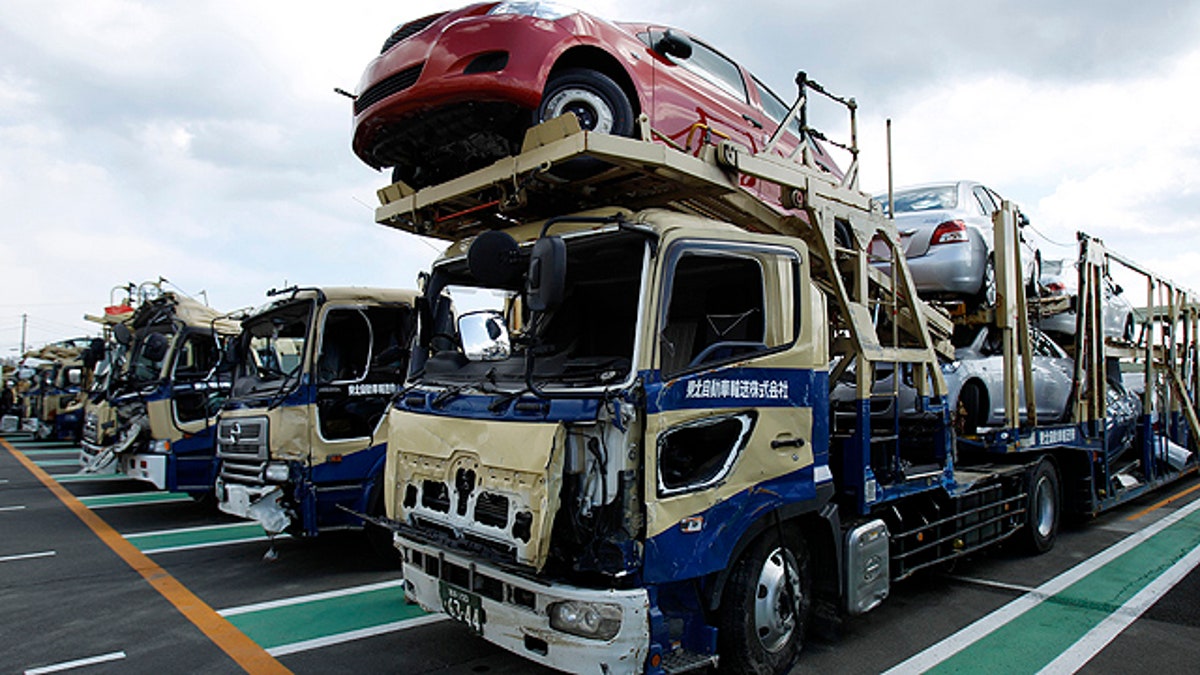 Japan Earthquake Car Crisis