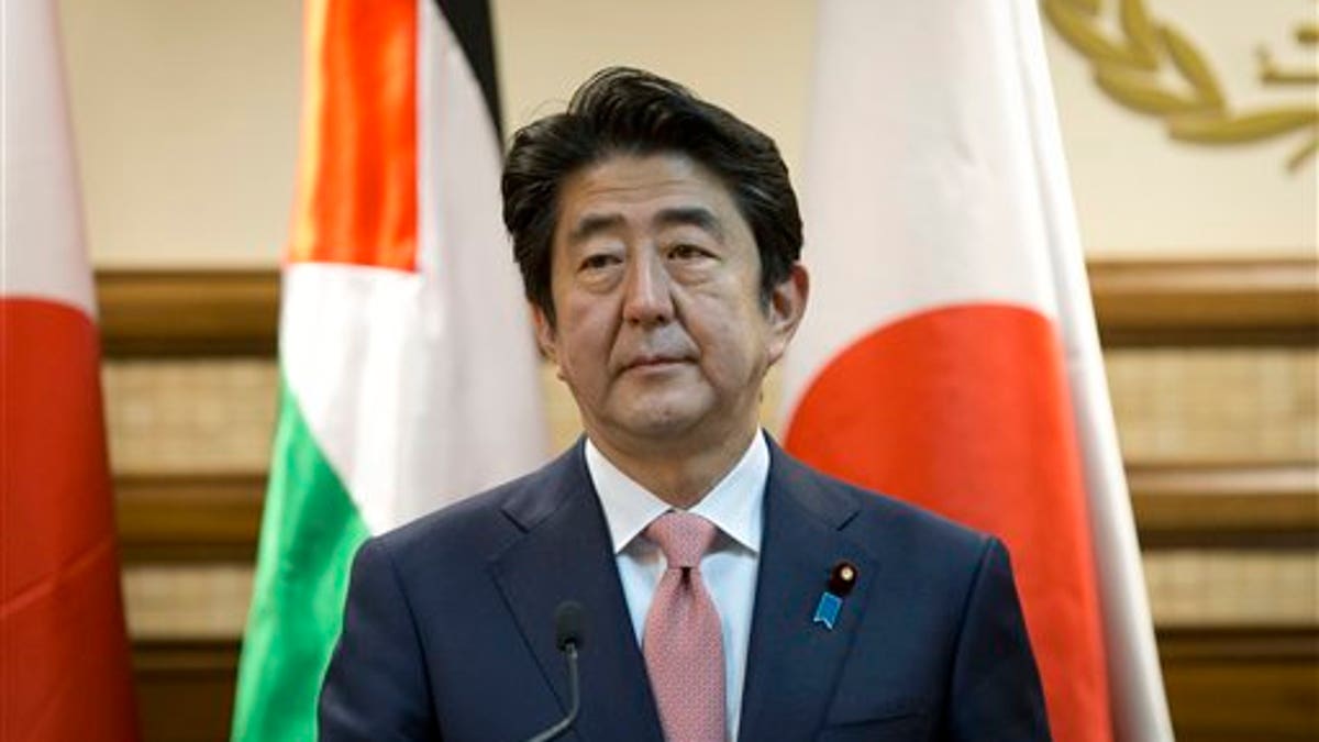 Mideast Israel Palestinians Japan