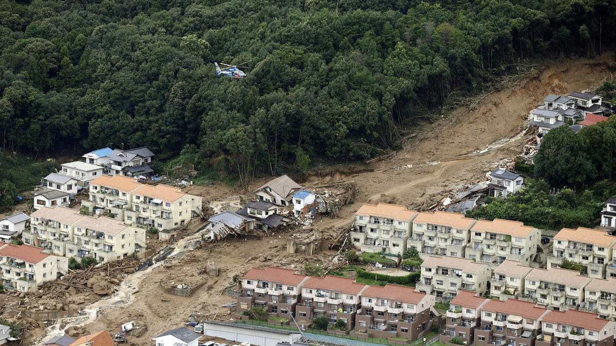 APTOPIX Japan Landslide