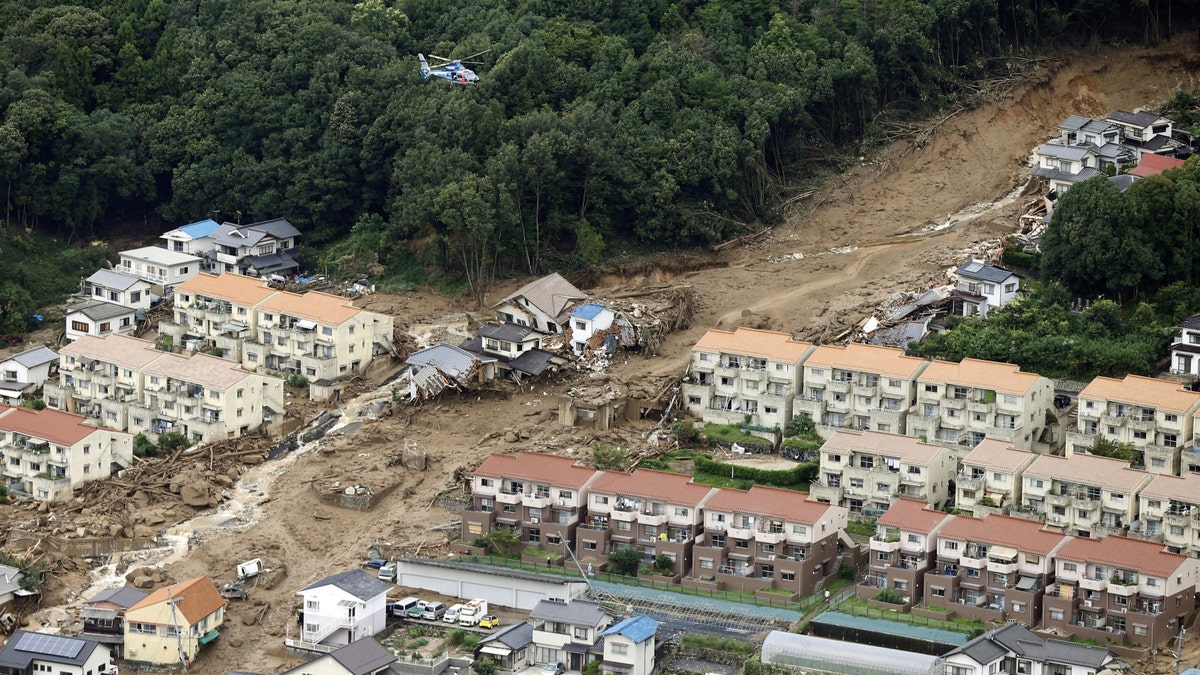 APTOPIX Japan Landslide