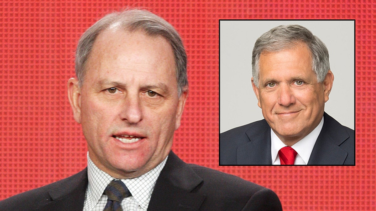 Jeff Fager Les Moonves Getty CBS