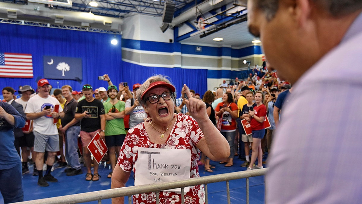 Maria Rojas berates CNN Jim Acosta