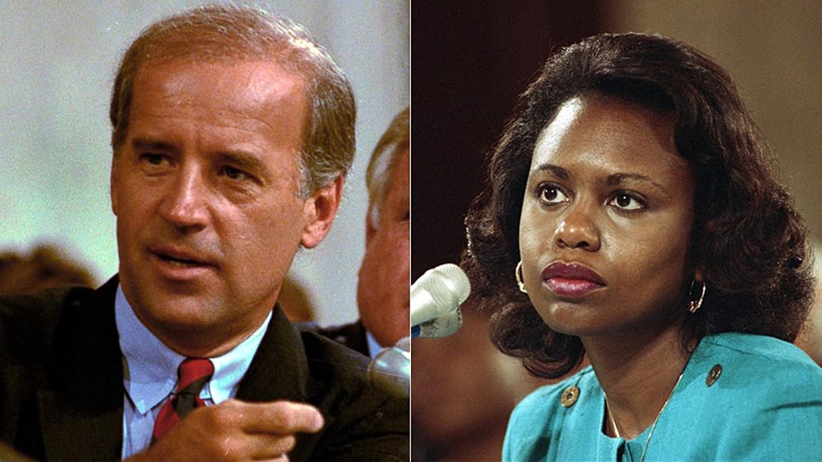 Joe Biden Anita Hill AP