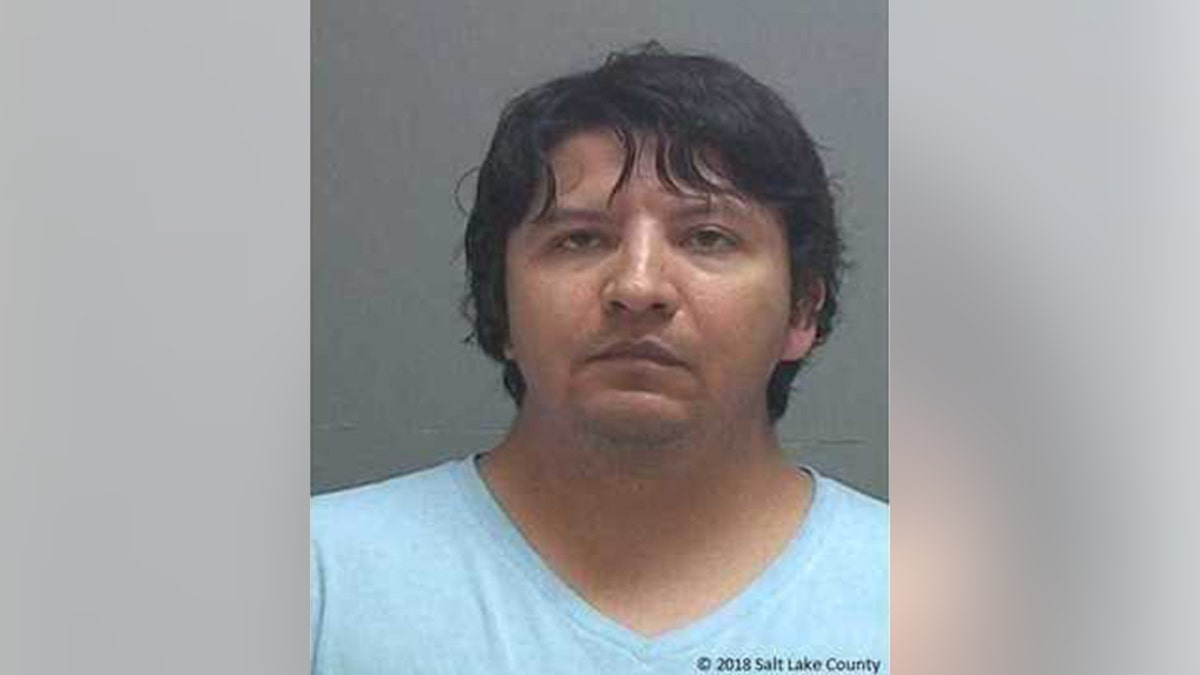 Jorge Leon-Alfaro, 36, was arrested Saturday on suspicion of voyeurism after a mom caught him filming her daughter in a changing room