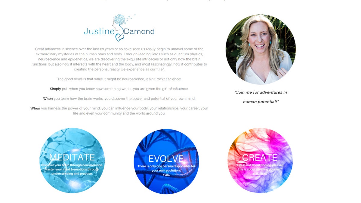 Justine Damond website