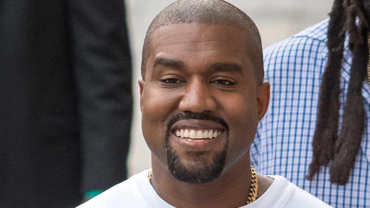 LOS ANGELES, CA - AUGUST 09: Kanye West is seen at 'Jimmy Kimmel Live' on August 09, 2018 in Los Angeles, California.  (Photo by RB/Bauer-Griffin/GC Images)