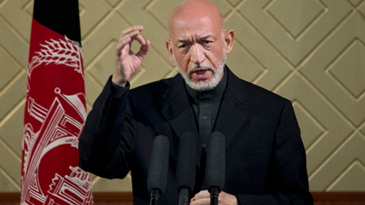 Afghanistan siap menerima 9 pangkalan Amerika setelah pasukannya ditarik pada tahun 2014, kata Karzai
