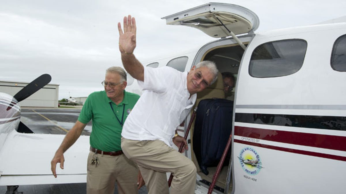 First commercial passenger flight from Key West to Havana in over